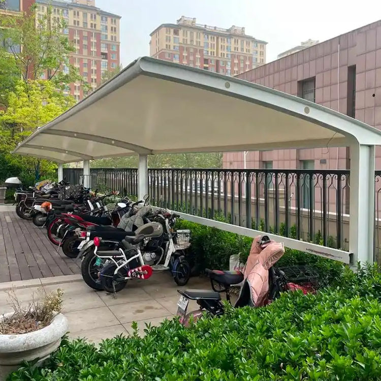 泸溪县膜结构电动车棚